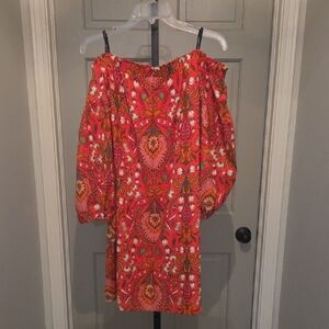 Vince Camuto Floral Off-Shoulder Dress, SIZE 12